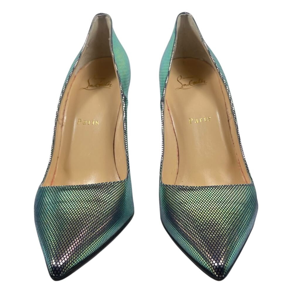 Christian Louboutin Tissu Scarabe So Kate 120 Pump Digitale Size 39 - Picture 4 of 15